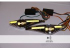 Светодиодный поворотник с логотипом Hummer